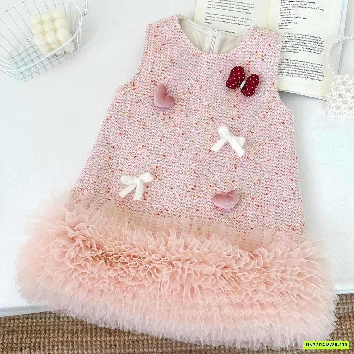 VÁY DẠ CÔNG CHÚA VIỀN REN