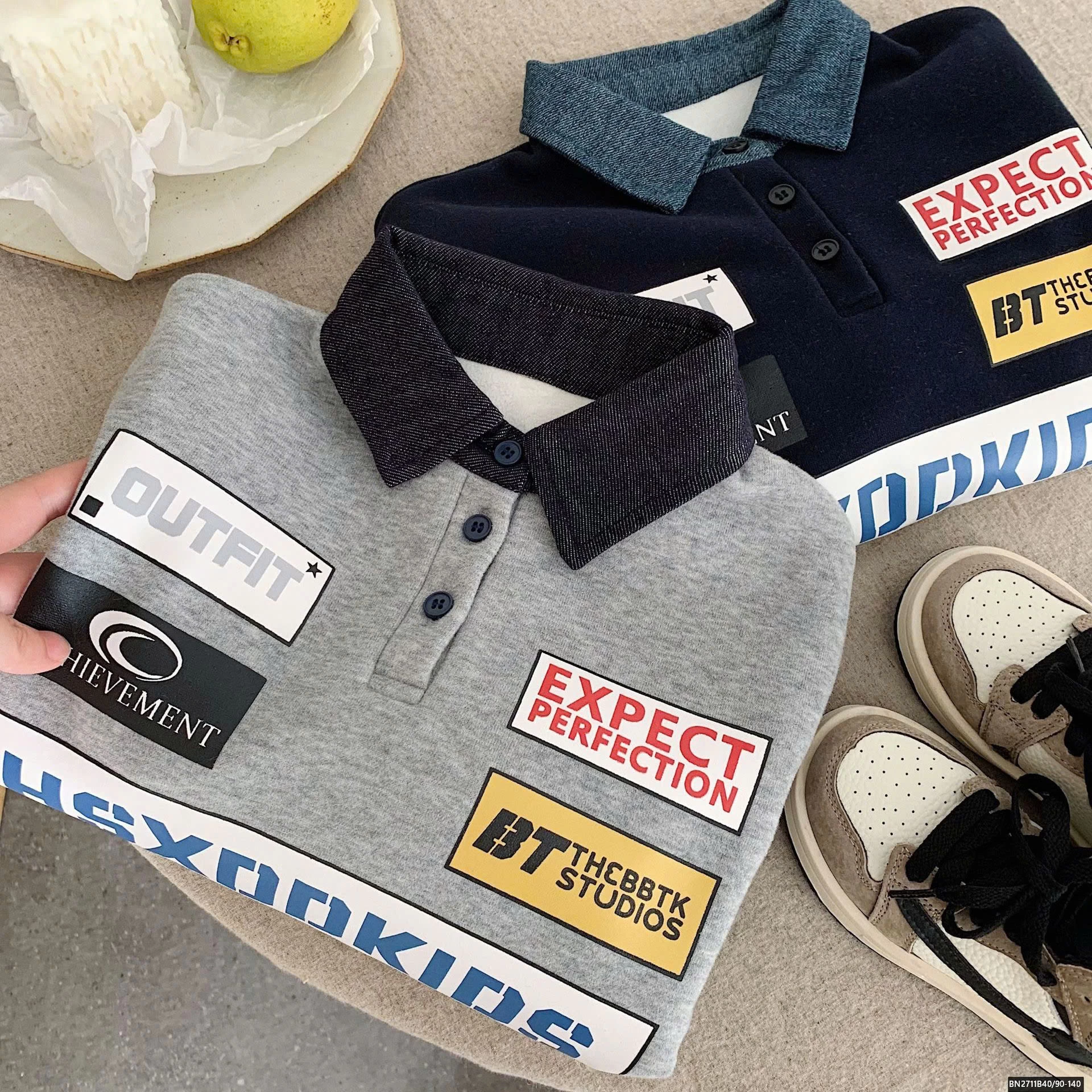 ÁO POLO THỂ THAO LÓT LÔNG