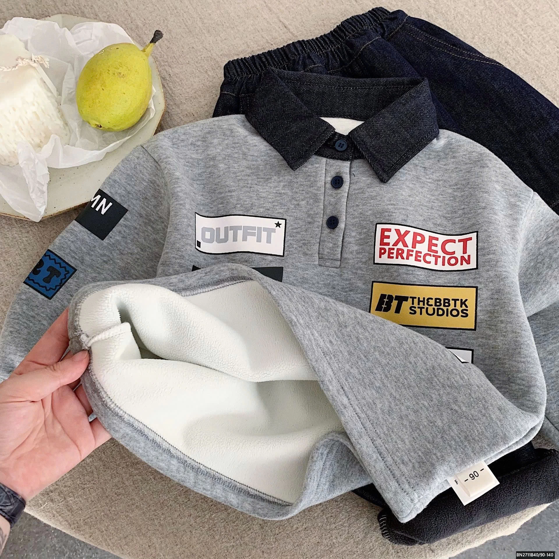 ÁO POLO THỂ THAO LÓT LÔNG