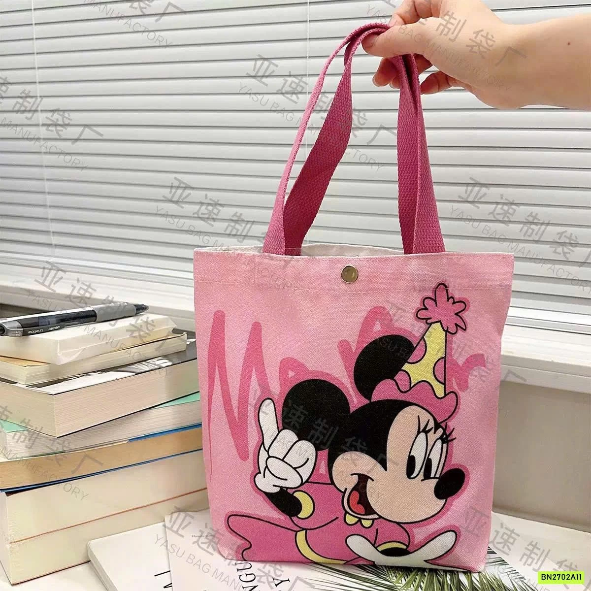 TÚI VẢI CANVAS MICKEY