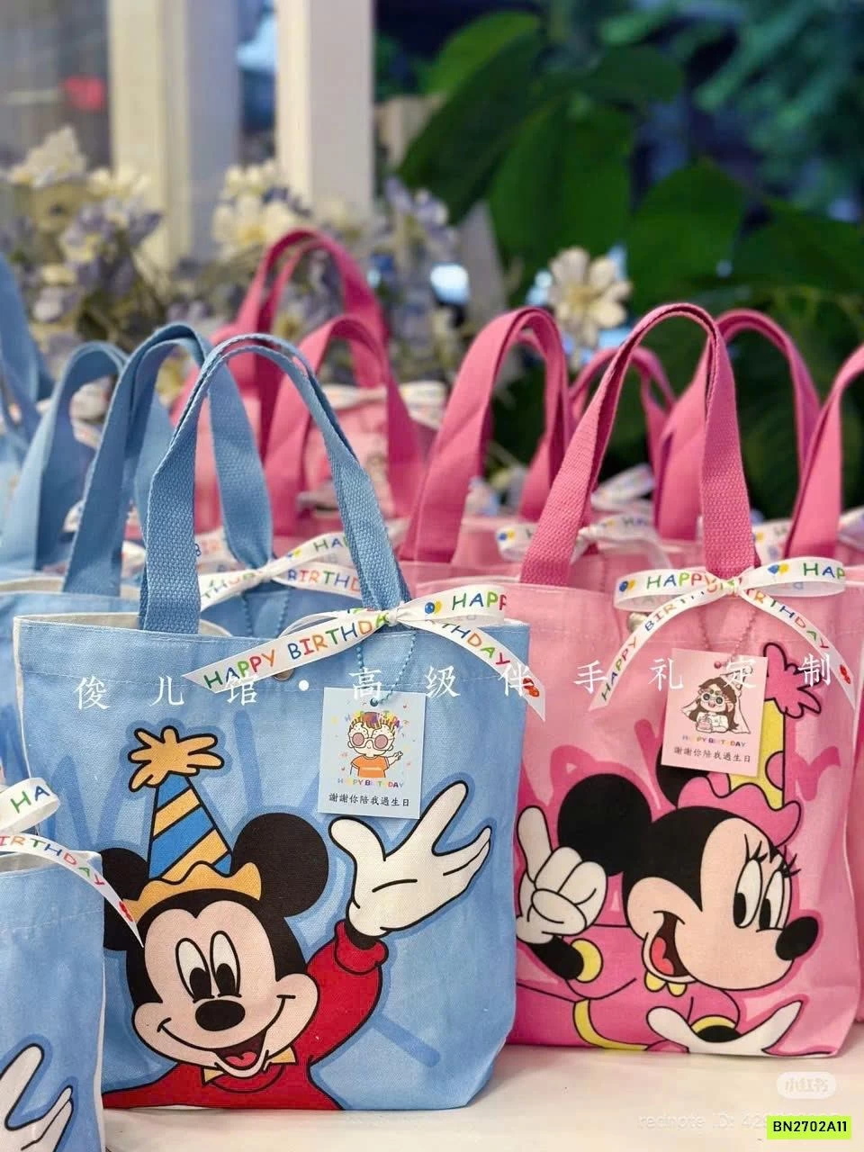 TÚI VẢI CANVAS MICKEY