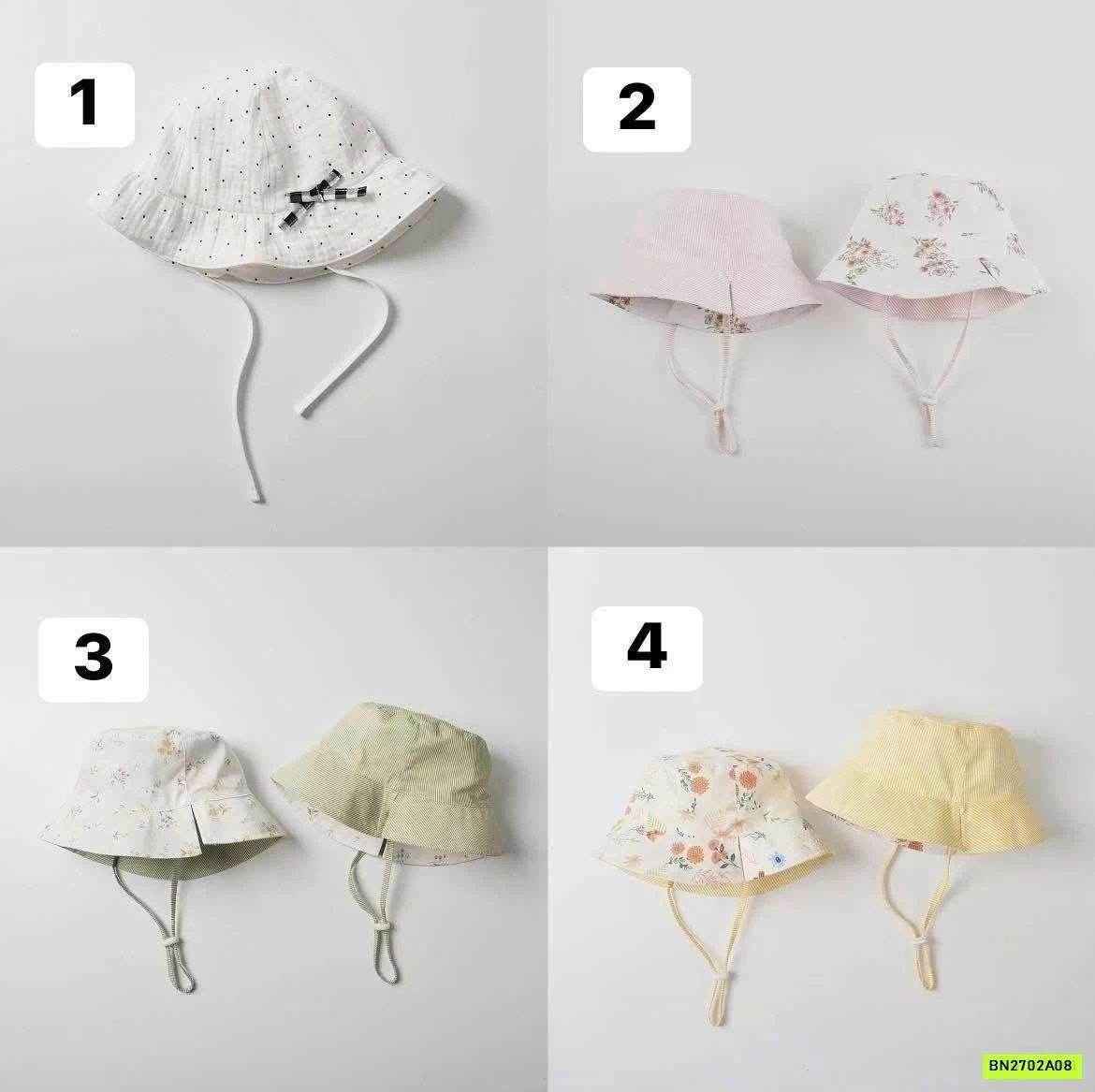 BST MŨ BÈO 2 MẶT MOINMLON