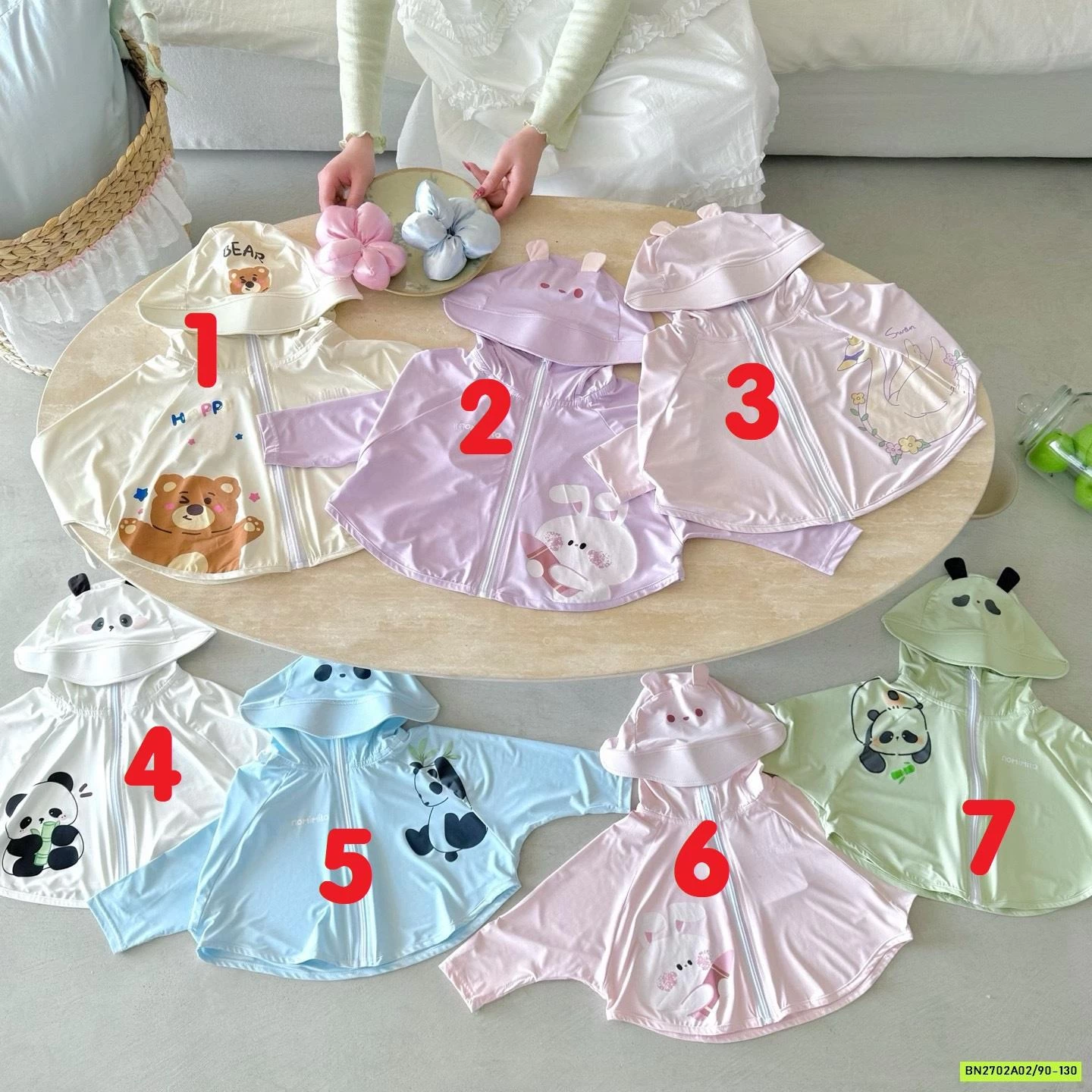 ÁO CHỐNG NẮNG TENCEL IN HÌNH