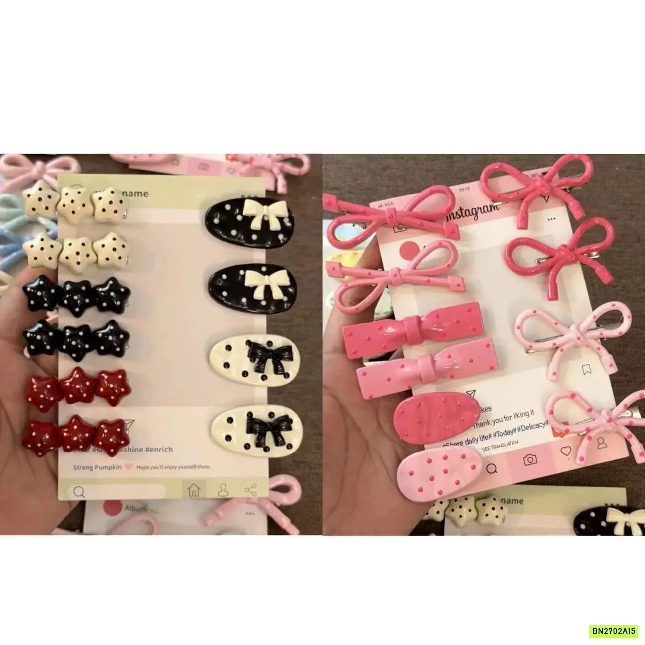 COMBO 44 KẸP TÓC DỄ THƯƠNG