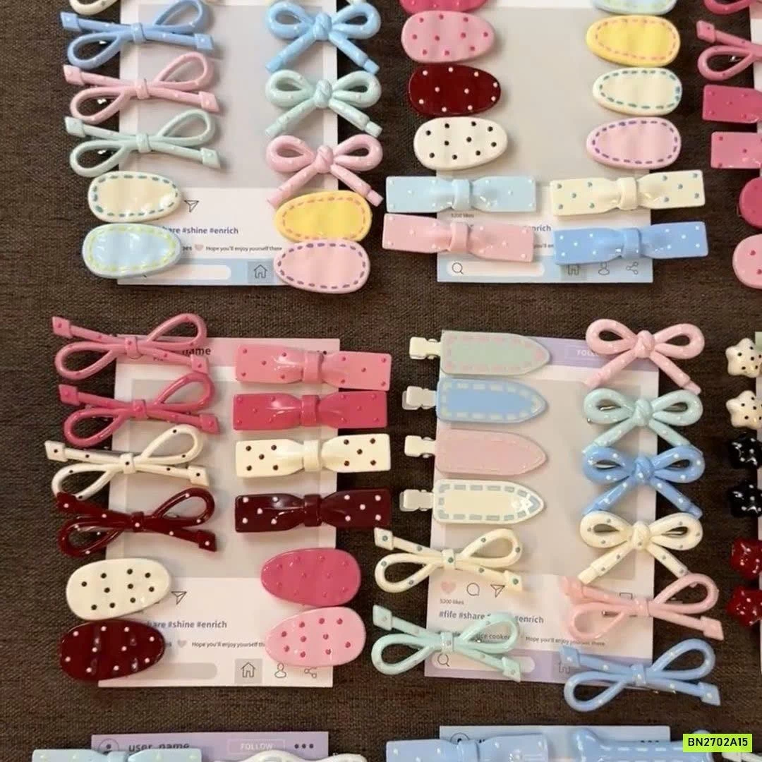 COMBO 44 KẸP TÓC DỄ THƯƠNG