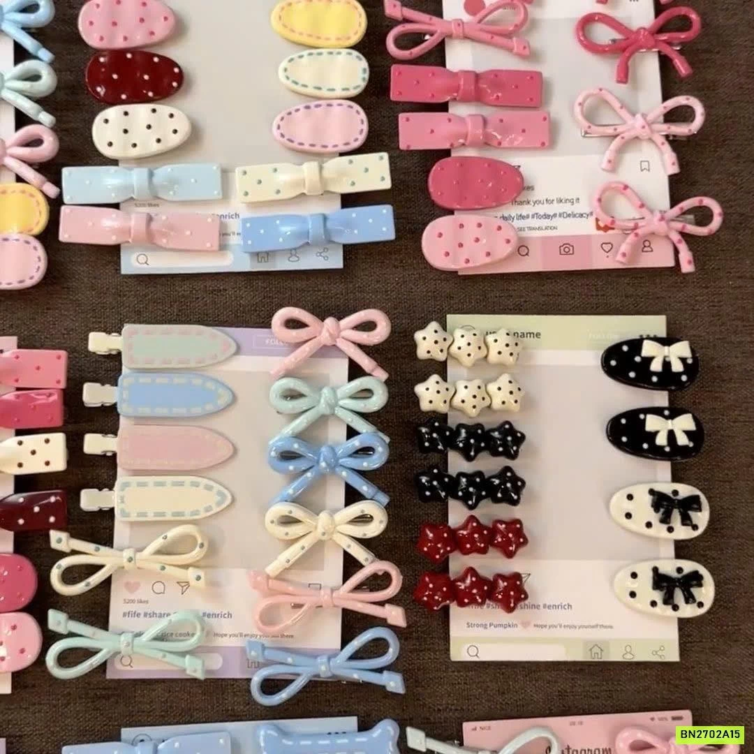 COMBO 44 KẸP TÓC DỄ THƯƠNG