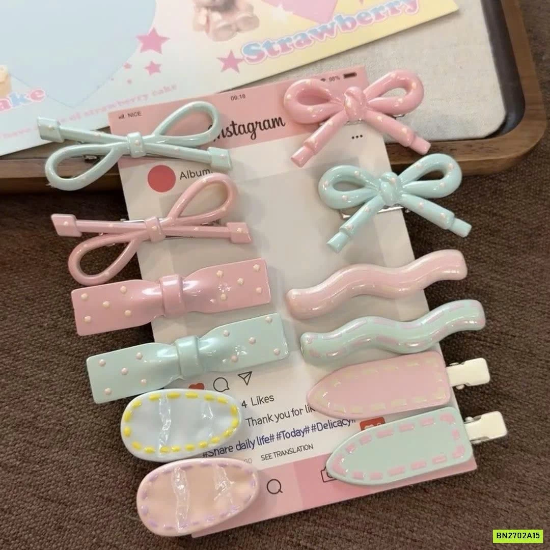 COMBO 44 KẸP TÓC DỄ THƯƠNG