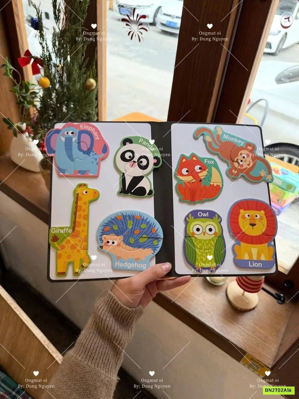 BỘ NAM CHÂM GHÉP HÌNH