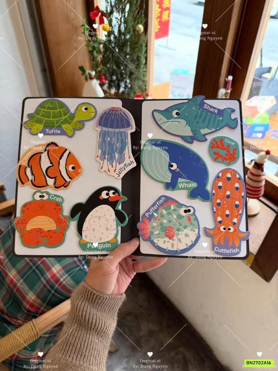 BỘ NAM CHÂM GHÉP HÌNH