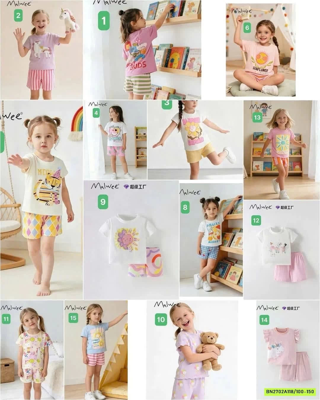 SET HÈ HỌA TIẾT MALWEE