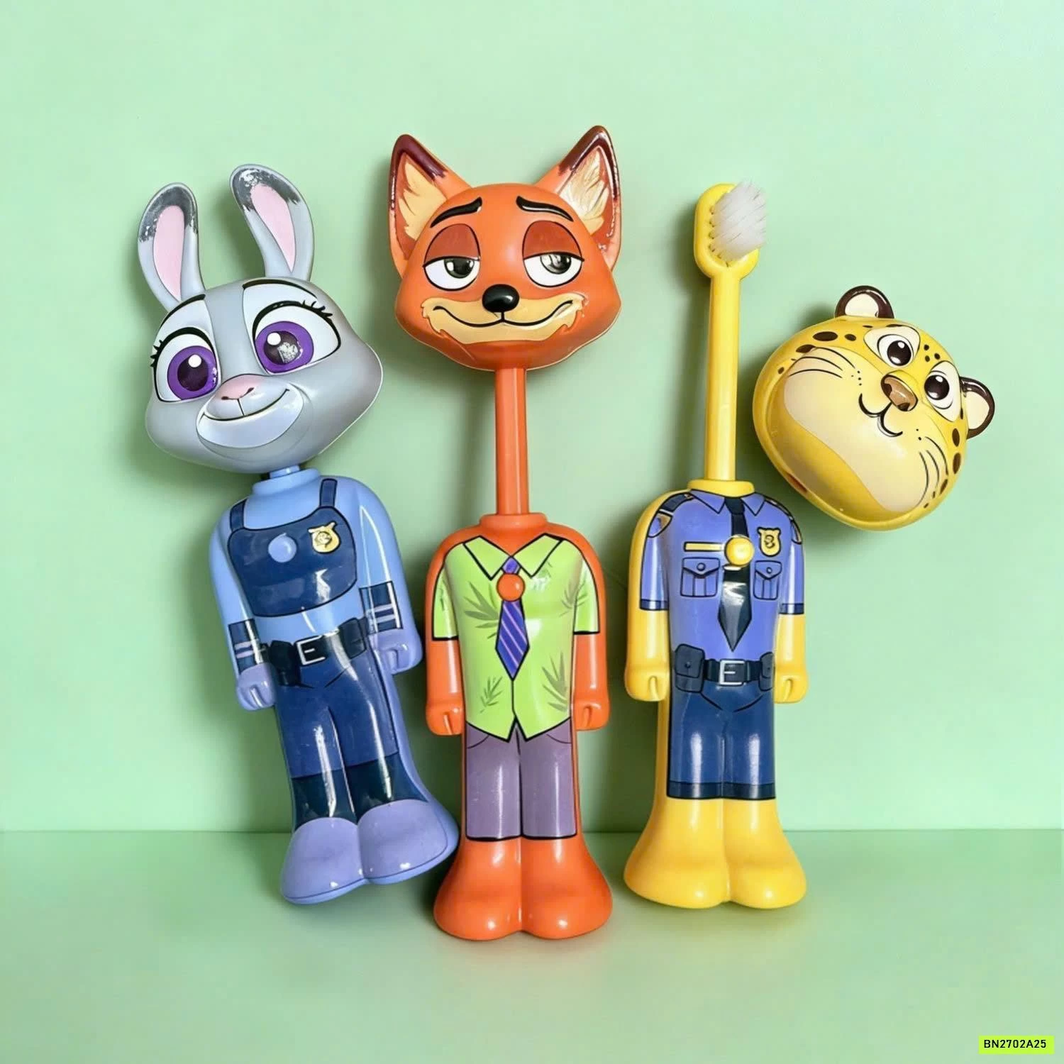 SÉT 3 BÀN CHẢI ĐÁNH RĂNG HOẠT HÌNH SIÊU CƯNG