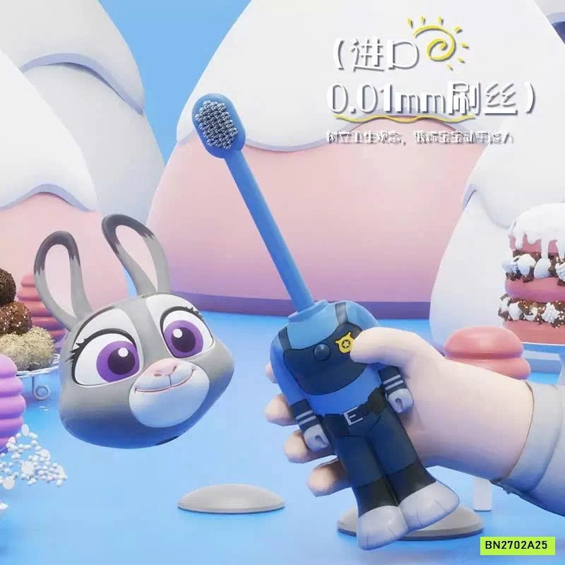 SÉT 3 BÀN CHẢI ĐÁNH RĂNG HOẠT HÌNH SIÊU CƯNG