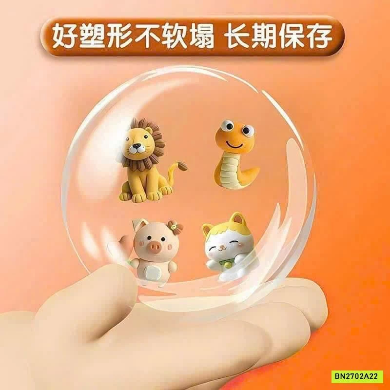 HỘP ĐẤT NẶN 24 MÀU