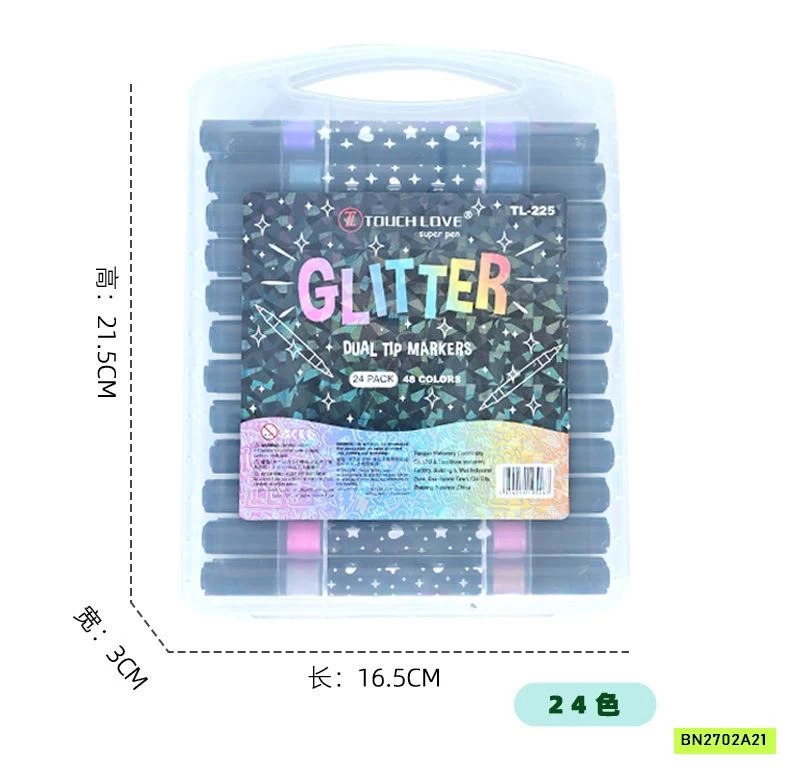 MÀU NHŨ KIM TUYẾN ACRYLIC MARKER