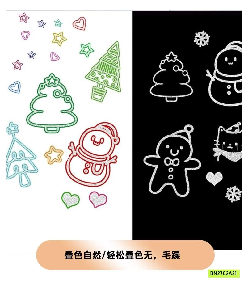 MÀU NHŨ KIM TUYẾN ACRYLIC MARKER