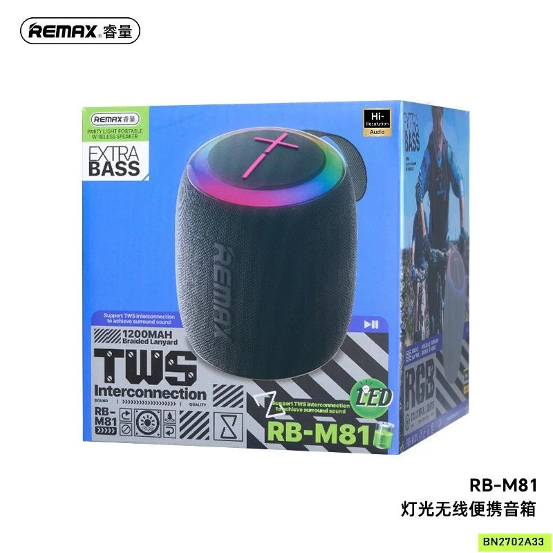 LOA BLUETOOTH REMAX RB-M81 & RB-M82