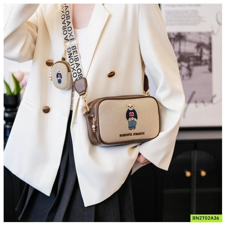 TÚI GẤU ĐEO CHÉO BEIBAOBBAO