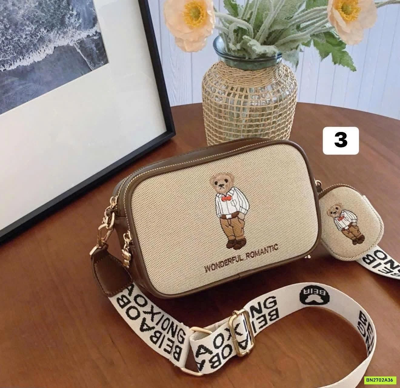 TÚI GẤU ĐEO CHÉO BEIBAOBBAO