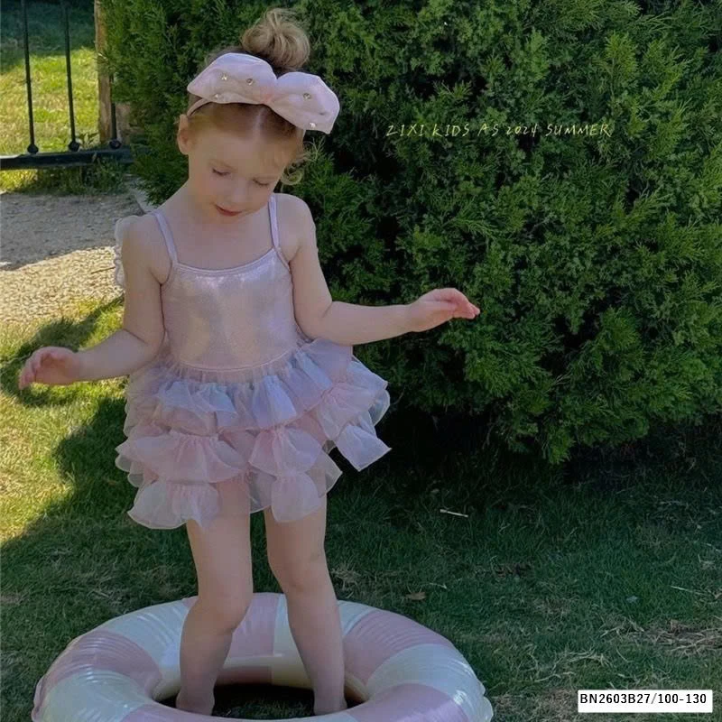 VÁY BƠI HỒNG CÀNH BƯỚM