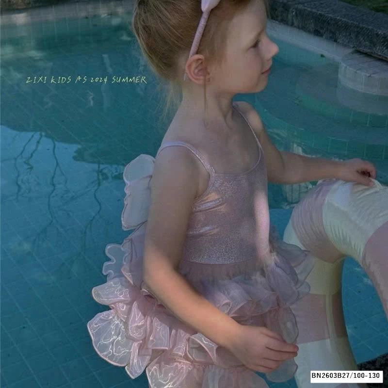 VÁY BƠI HỒNG CÀNH BƯỚM