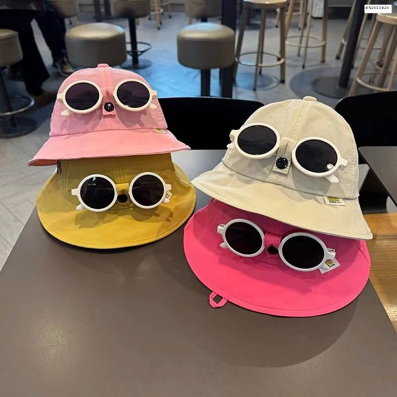 MŨ VẢI VÀNH TRÒN KÈM KÍNH