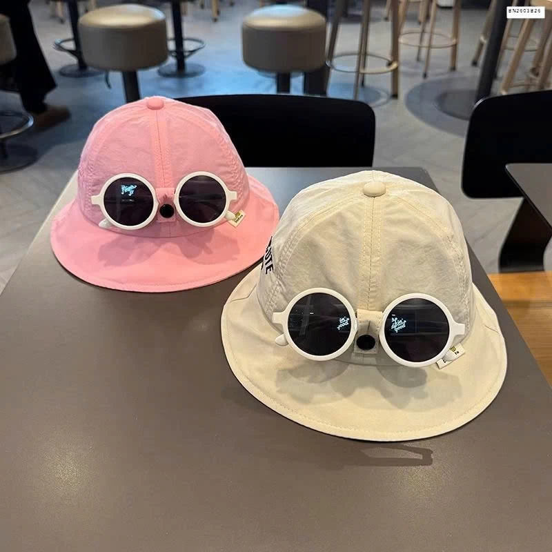 MŨ VẢI VÀNH TRÒN KÈM KÍNH