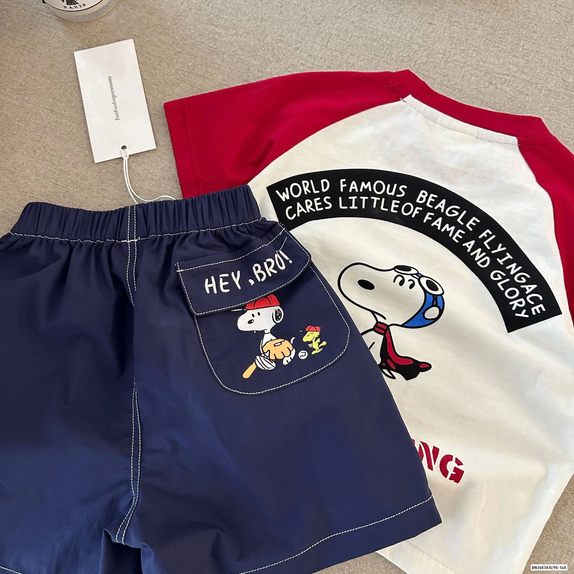SHORT THÔ SNOOPY mmGGbaby