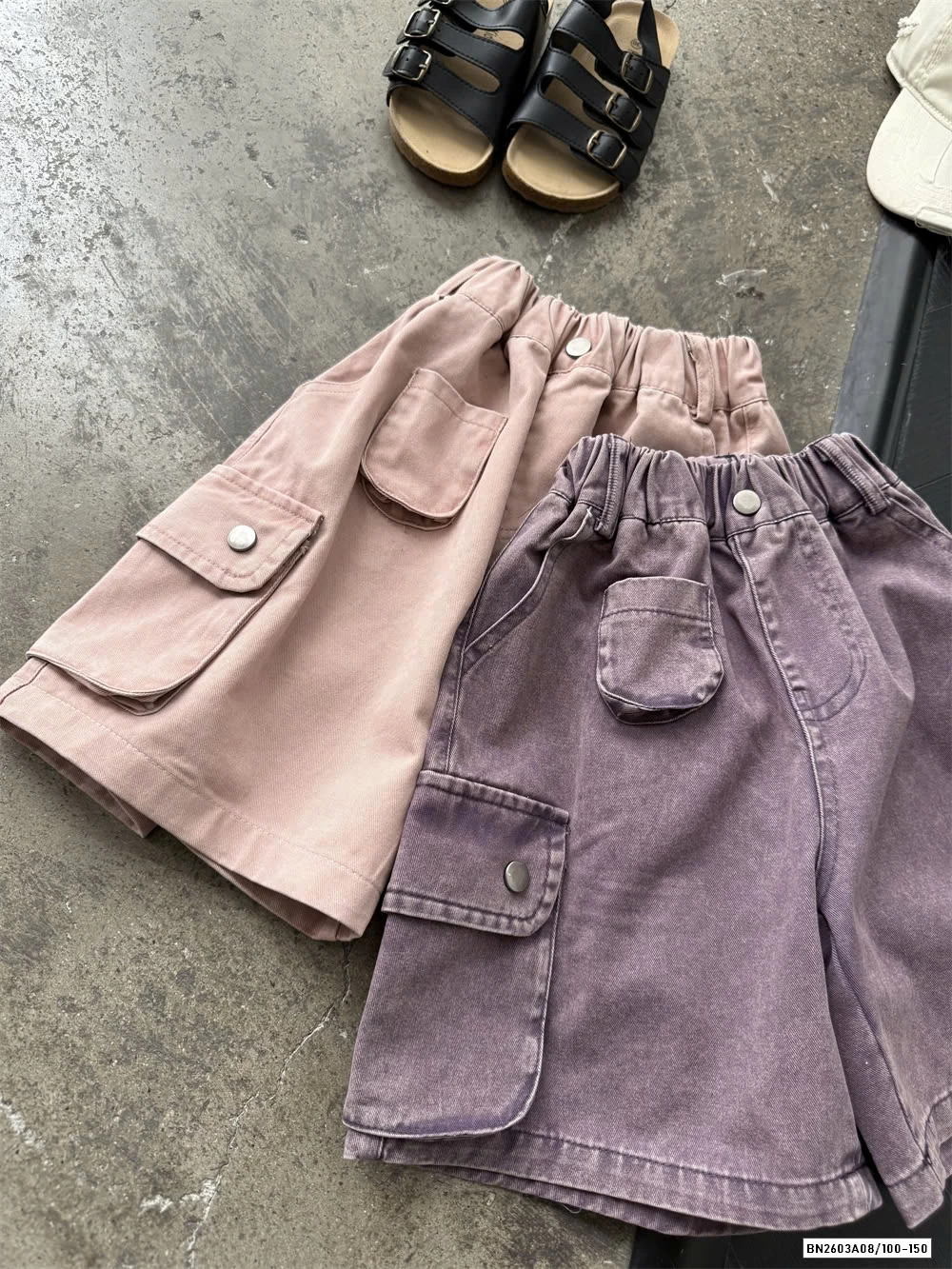 SHORT TÚI HỘP 2518 XUẤT HÀN