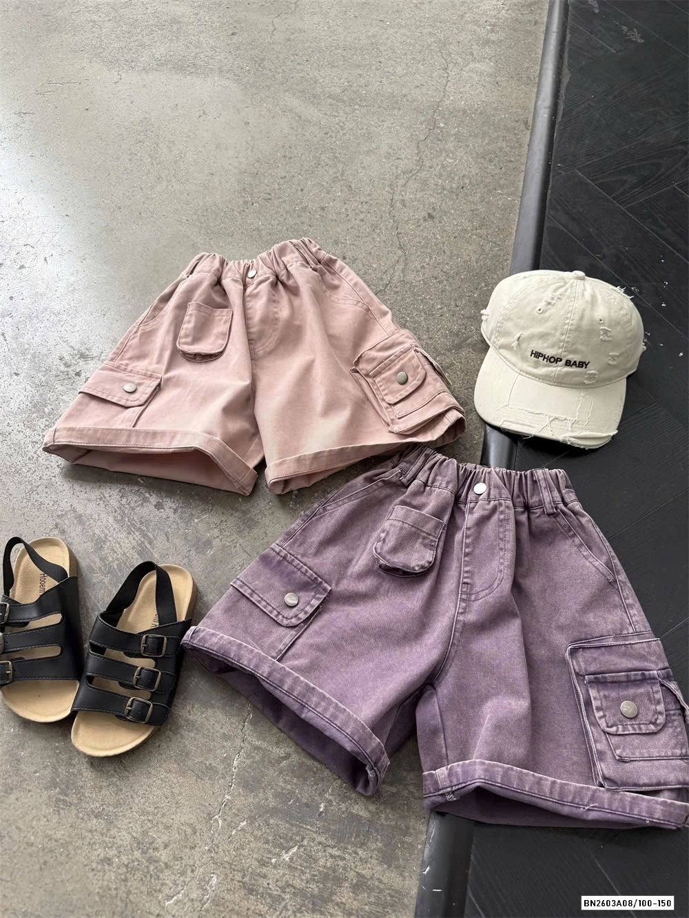 SHORT TÚI HỘP 2518 XUẤT HÀN