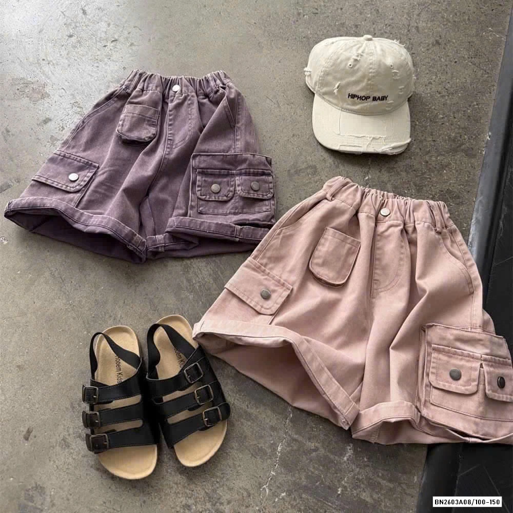 SHORT TÚI HỘP 2518 XUẤT HÀN