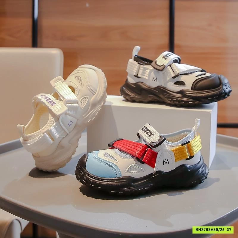 SANDAL GIẢ GIÀY THỂ THAO PHỐI MÀU