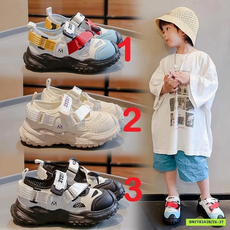 SANDAL GIẢ GIÀY THỂ THAO PHỐI MÀU