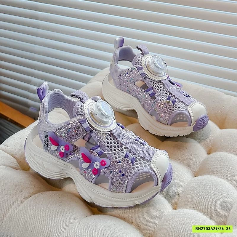 SANDAL THÔNG HƠI GIẢ GIÀY BLING BG