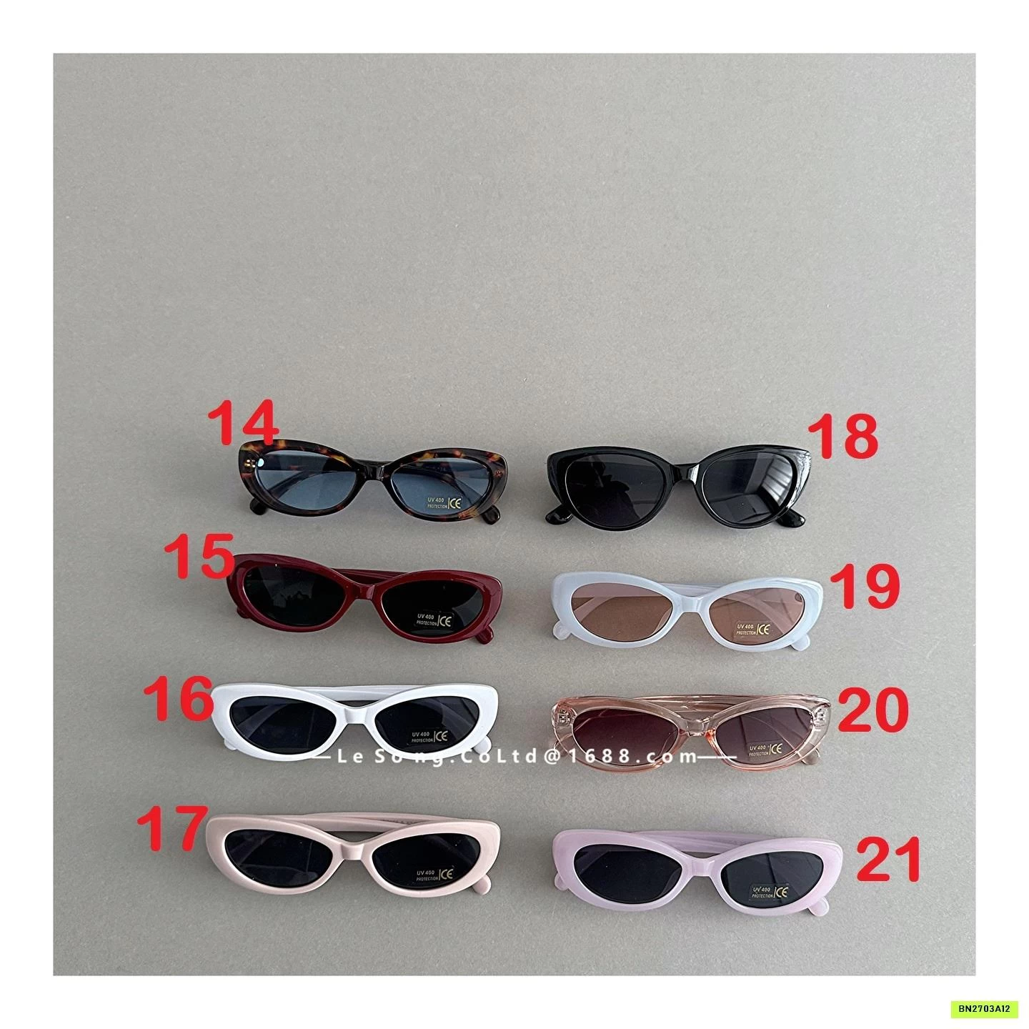 KÍNH RÂM THỜI TRANG LESONGKIDS