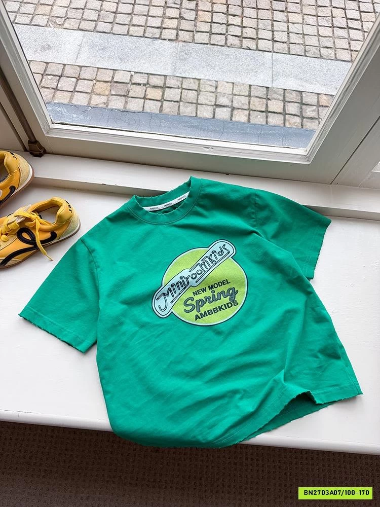 ÁO THUN XANH LÁ 26A136 AMBB