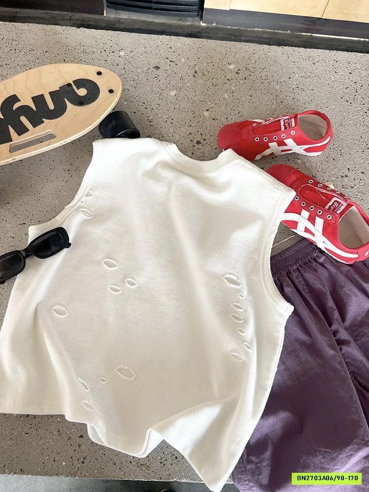 ÁO 3 LỖ RÁCH CÁ TÍNH 25B148 AMBB