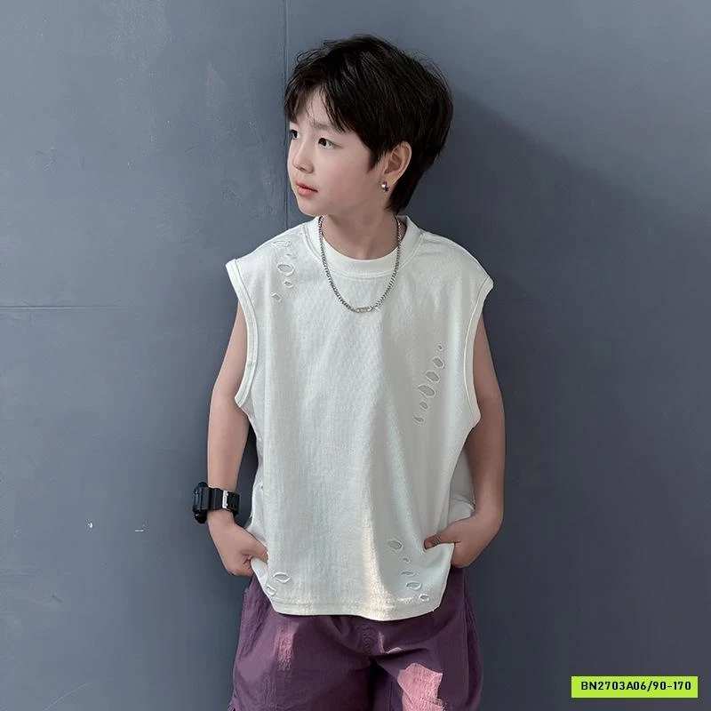 ÁO 3 LỖ RÁCH CÁ TÍNH 25B148 AMBB