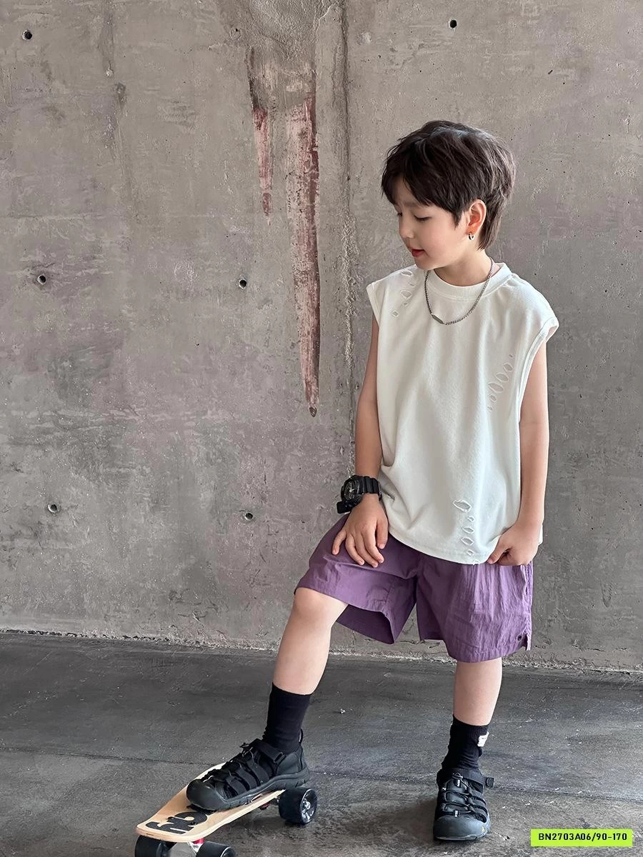 ÁO 3 LỖ RÁCH CÁ TÍNH 25B148 AMBB