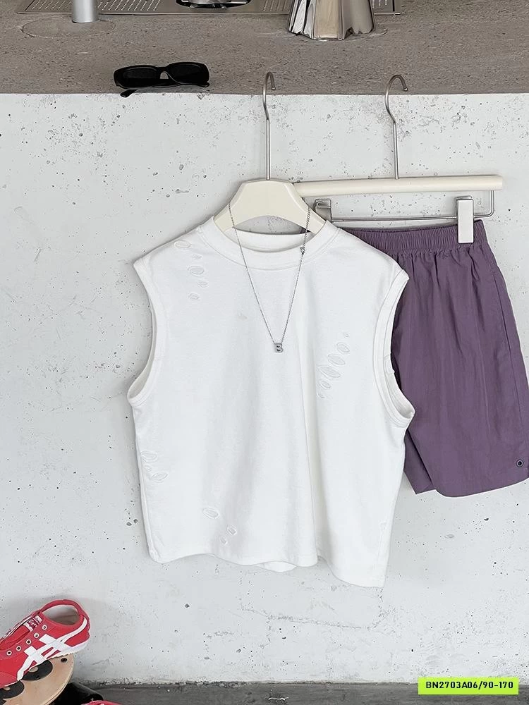 ÁO 3 LỖ RÁCH CÁ TÍNH 25B148 AMBB