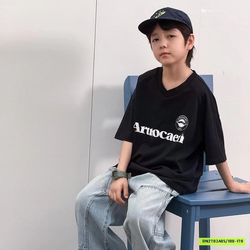 ÁO THỂ THAO CỔ V 26A112 AMBB