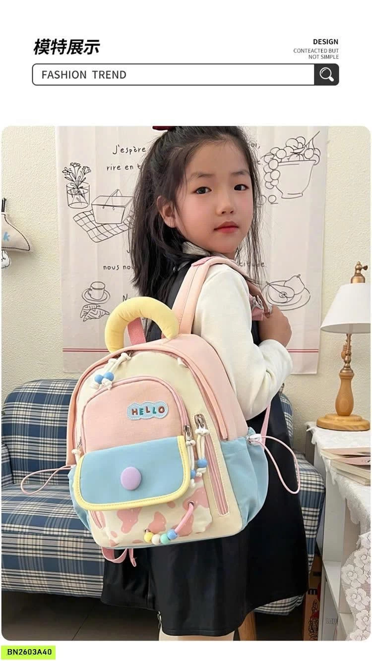 BA LÔ TRẺ EM HOẠT HÌNH SIÊU DỄ THƯƠNG