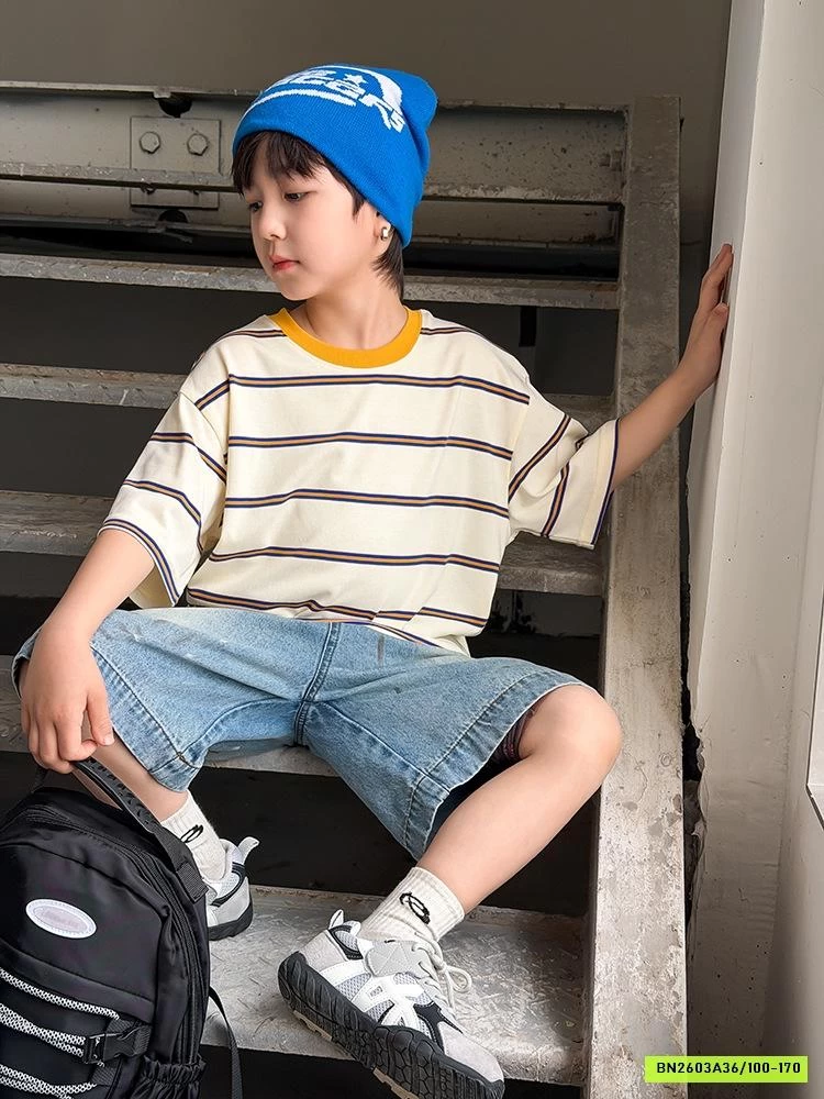 ÁO THUN KẺ 26B118 AMBB