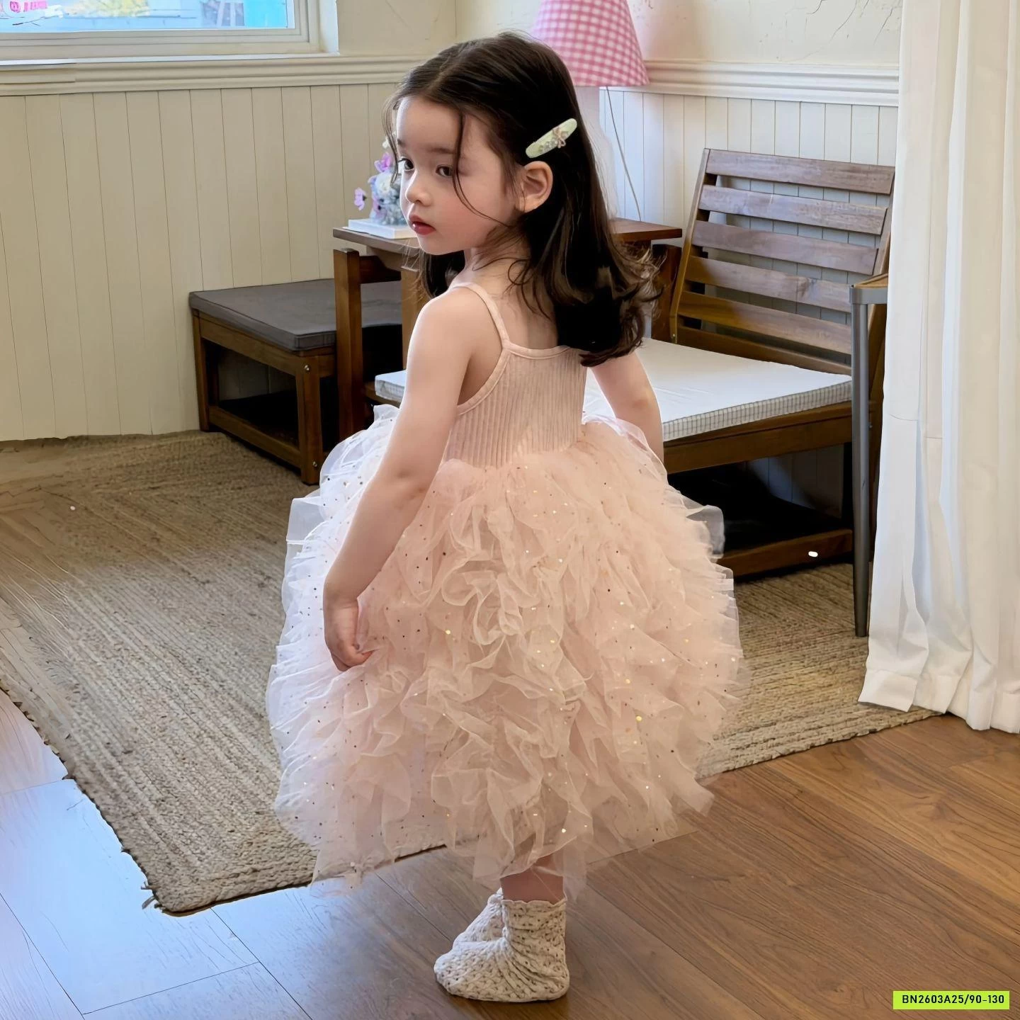 ĐẦM 2 DÂY GẤU TUTU BỒNG BỀNH