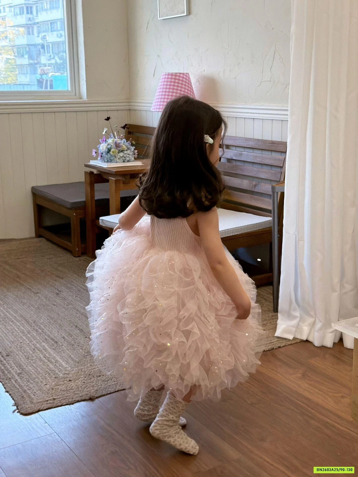 ĐẦM 2 DÂY GẤU TUTU BỒNG BỀNH