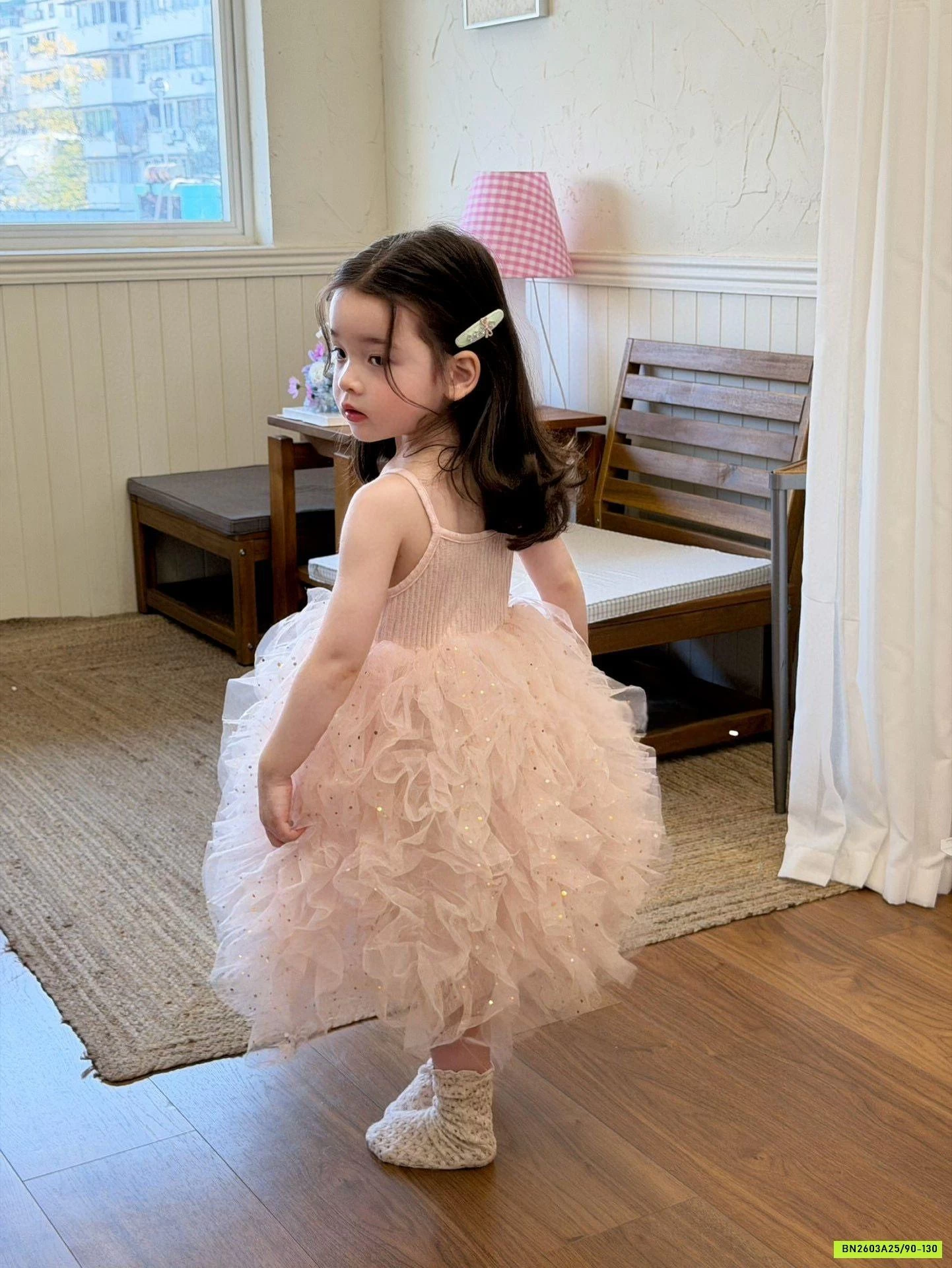 ĐẦM 2 DÂY GẤU TUTU BỒNG BỀNH