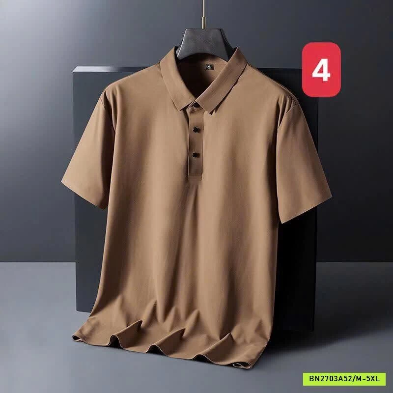 POLO TRƠN MÀU NAM