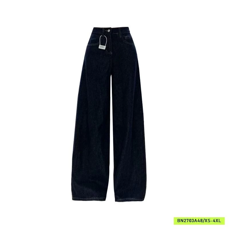 DENIM ỐNG ĐỨNG GÂN SỌC BÊN