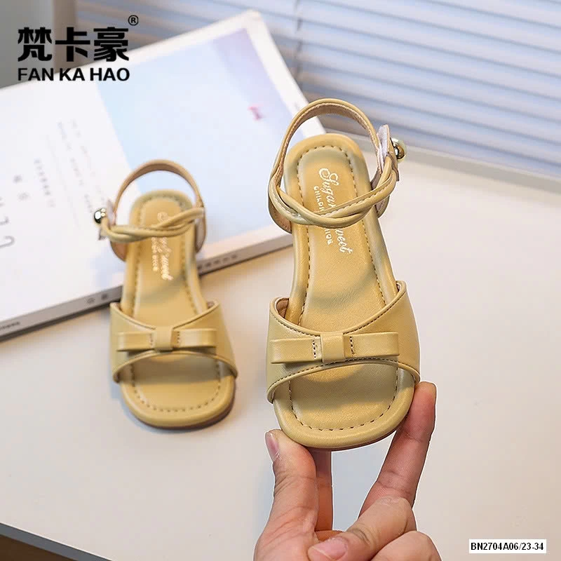 SANDAL DA PU QUAI NƠ