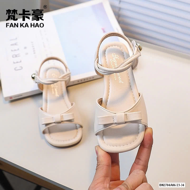 SANDAL DA PU QUAI NƠ