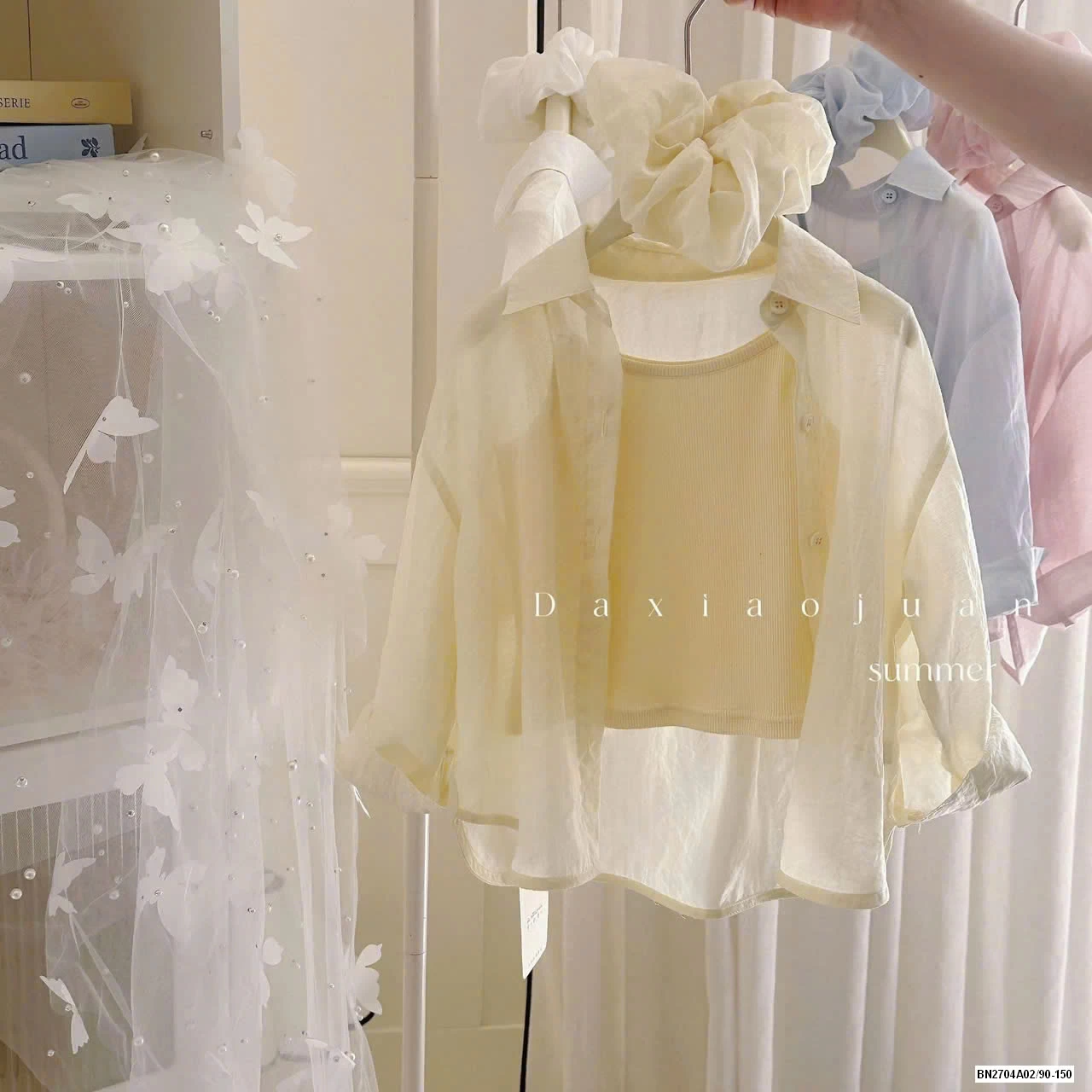 SÉT SƠ MI + ÁO 2 DÂY